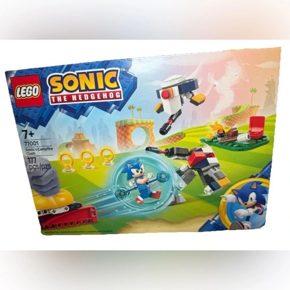 LEGO SONIC'S CAMPFIRE CLASH 77001 - 177 PIECES BRAND SEALED BOX